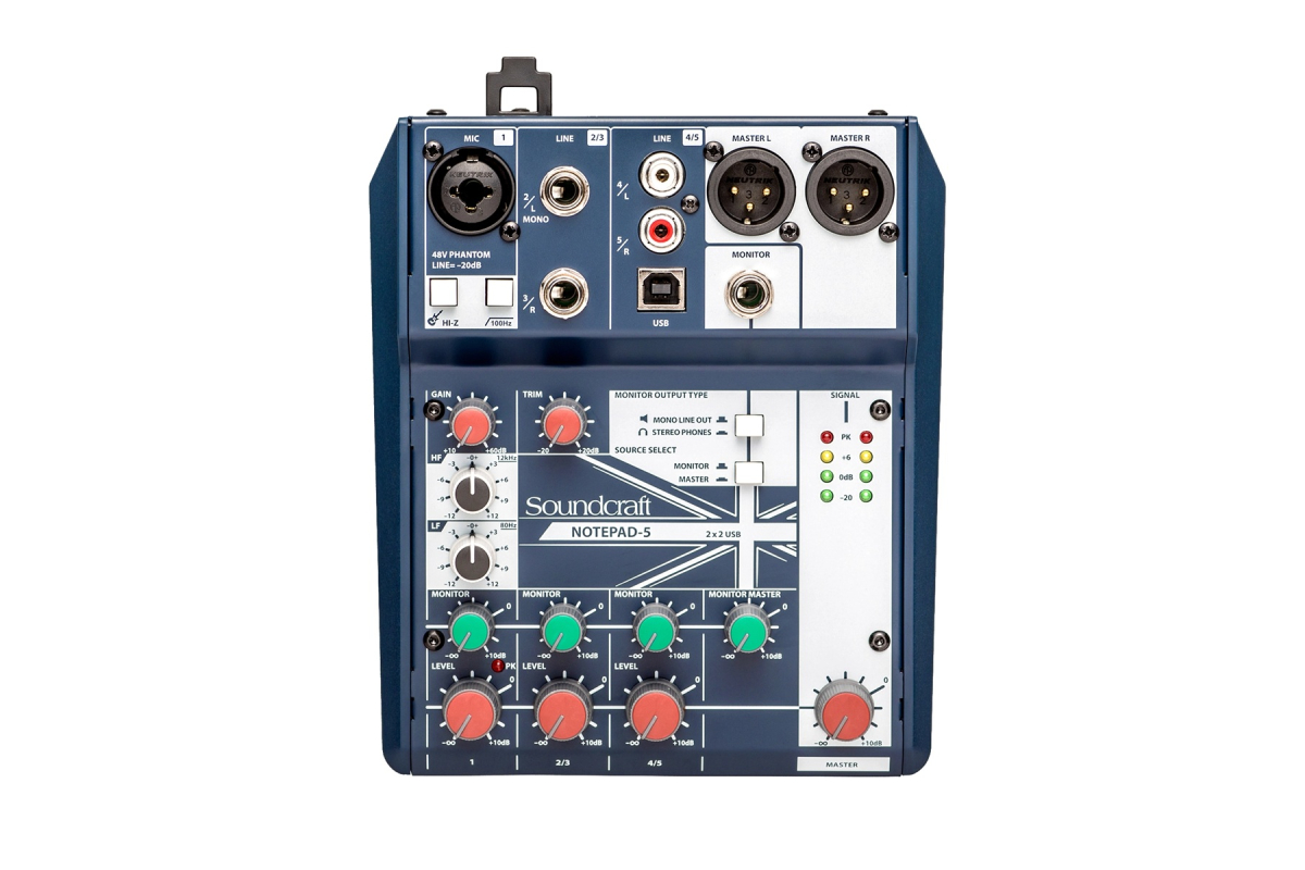 Микшерный пульт SOUNDCRAFT Notepad-5