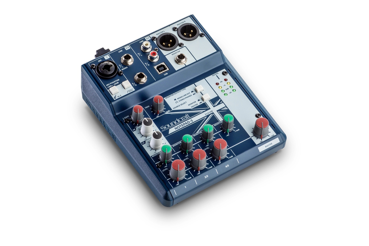 Микшерный пульт SOUNDCRAFT Notepad-5