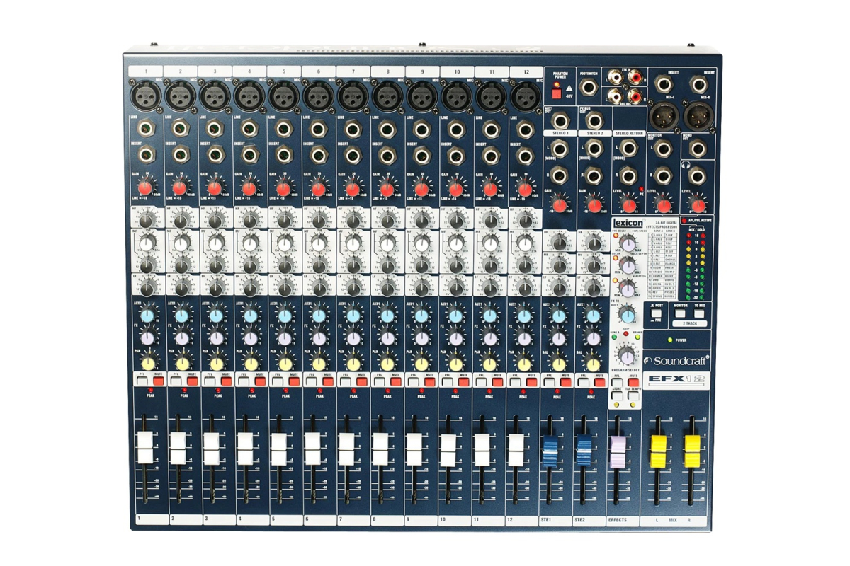 Микшерный пульт SOUNDCRAFT EFX12