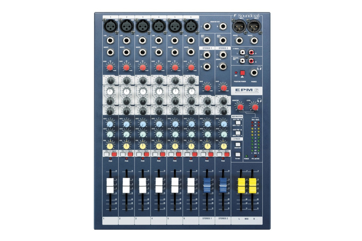 Микшерный пульт SOUNDCRAFT EPM6
