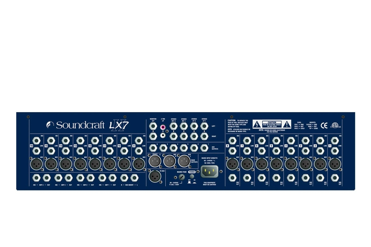 Микшерный пульт SOUNDCRAFT LX7II16