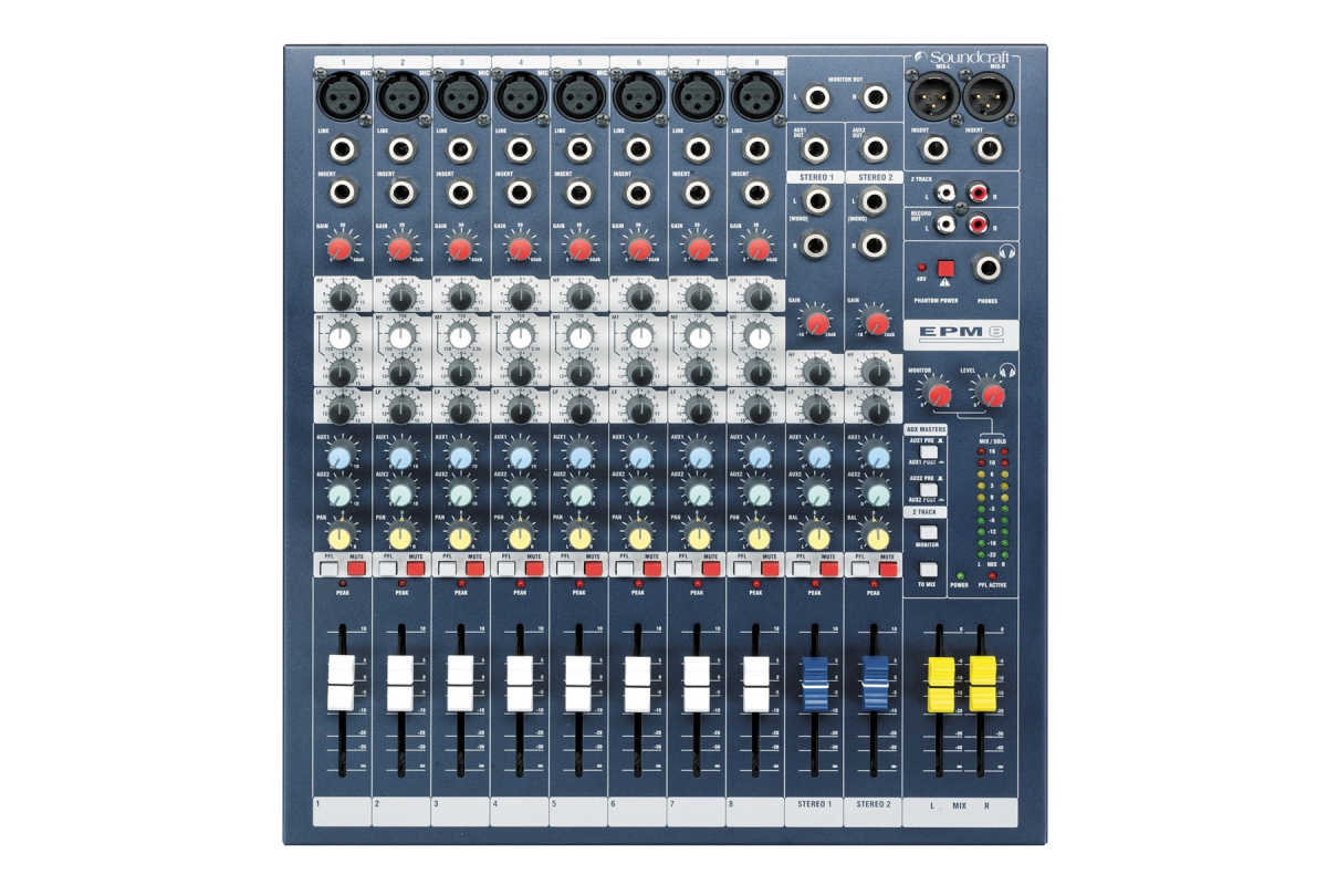 Микшерный пульт SOUNDCRAFT EPM8
