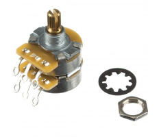 Потенціометр FENDER DUAL 500K/250K SPLIT SHAFT POTENTIOMETER