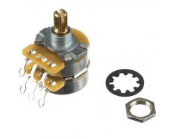 Потенциометр FENDER DUAL 500K/250K SPLIT SHAFT POTENTIOMETER