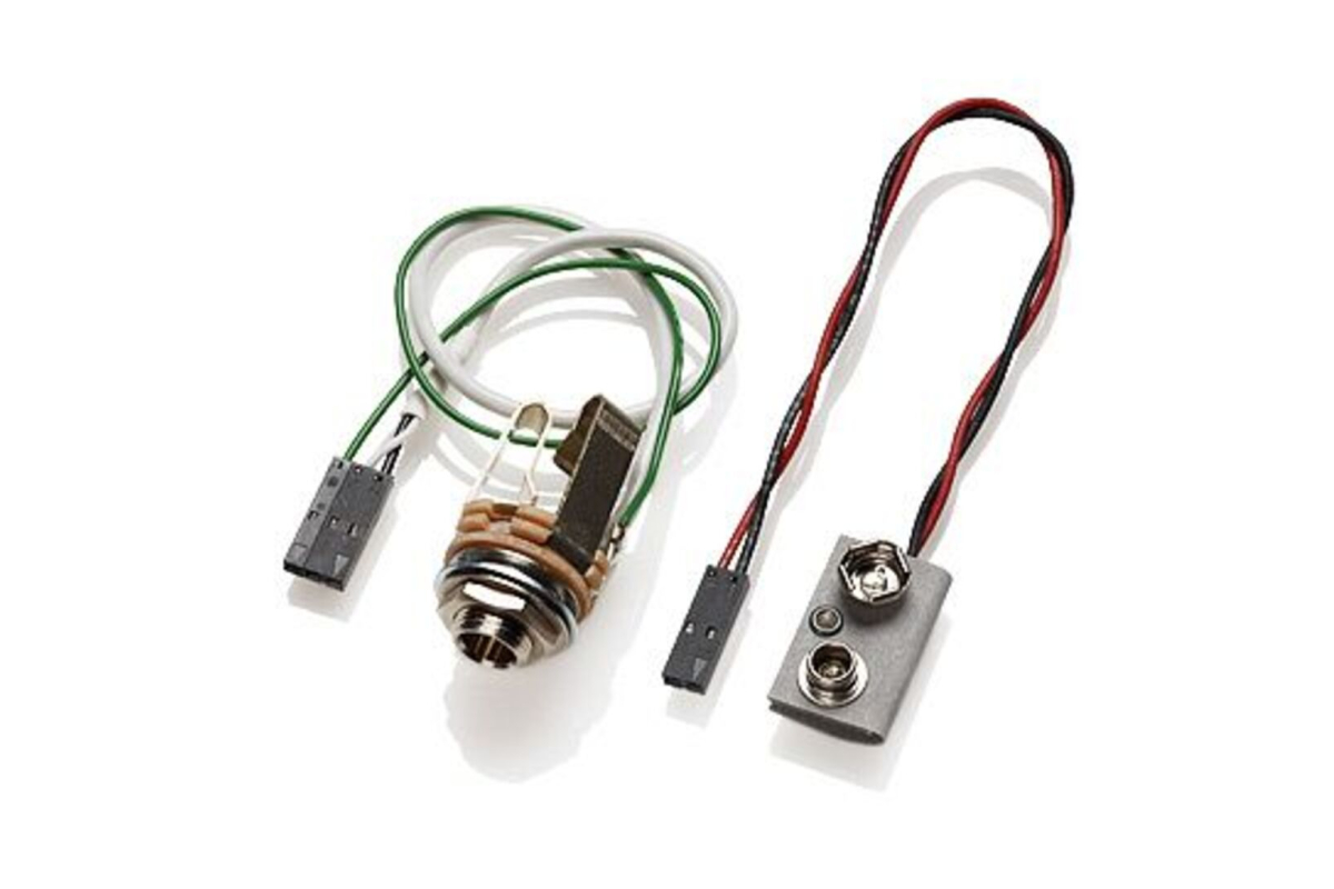 Пікгард зі звукознімачами EMG DG20 IVORY