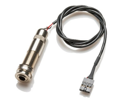 Гнездо для гитары EMG 152B (ENDPIN) STEREO JACK W/STRAP BUTTON