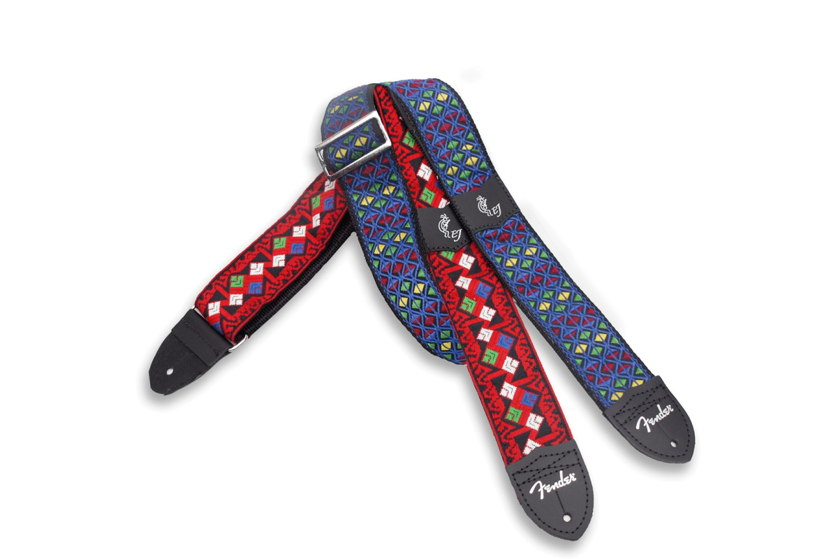 Ремень гитарный FENDER STRAP 2" SIGNATURE ERIC JOHNSON "THE WALTER"