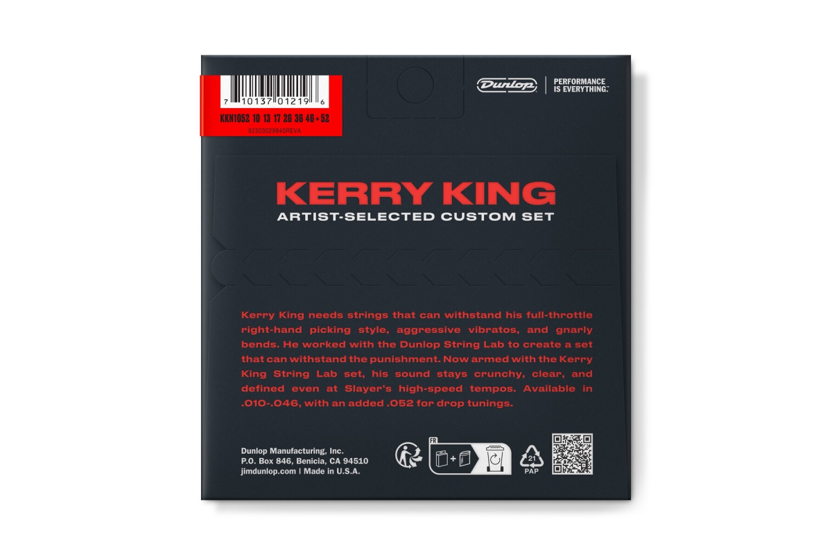 Струни для електрогітар DUNLOP KKN1052