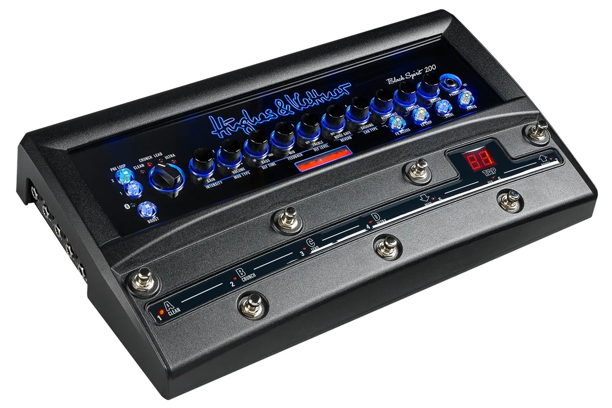 Гітарний підсилювач HUGHES AND KETTNER BLACK SPIRIT 200 FLOOR
