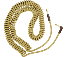 Кабель інструментальний FENDER CABLE DELUXE SERIES COIL 30' TWEED