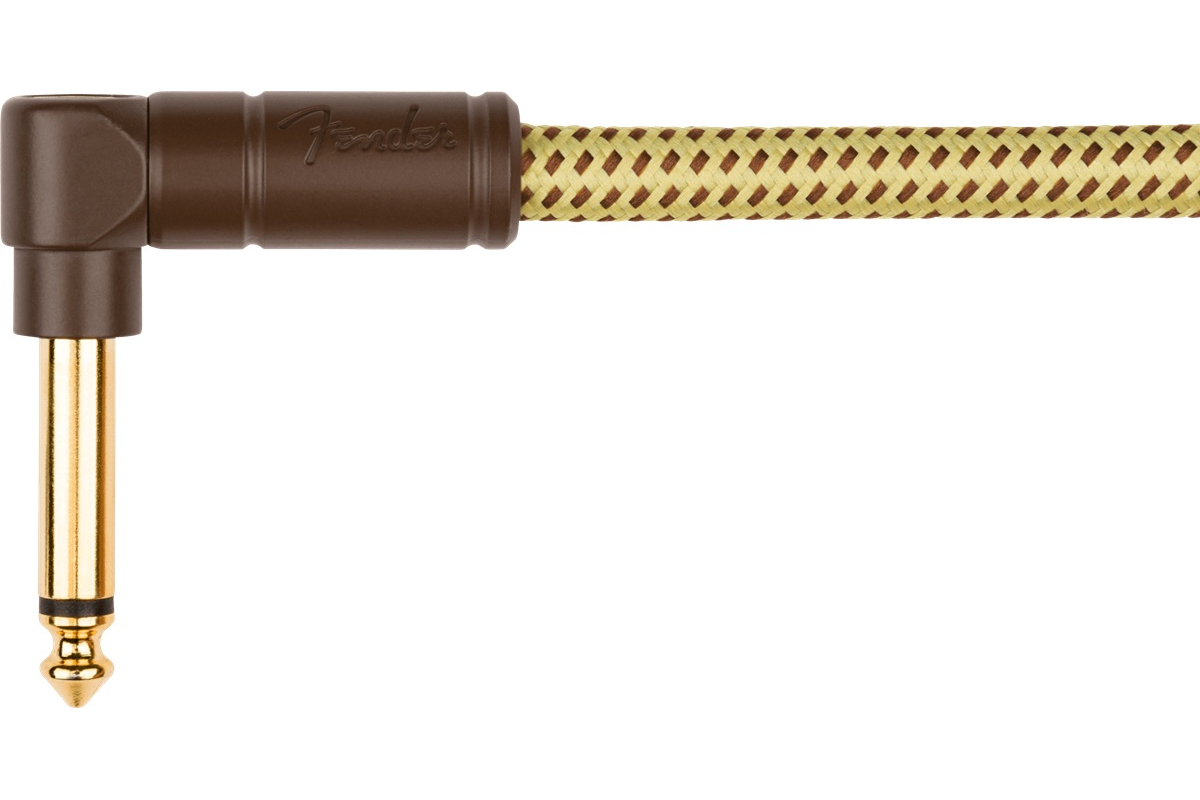 Кабель інструментальний FENDER CABLE DELUXE SERIES COIL 30' TWEED