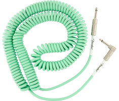 Кабель інструментальний FENDER CABLE ORIGINAL SERIES 30' COIL SURF GREEN