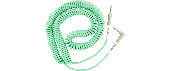 Кабель інструментальний FENDER CABLE ORIGINAL SERIES 30' COIL SURF GREEN