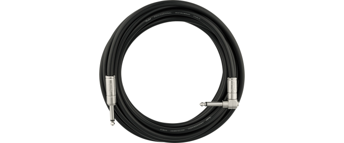 Кабель інструментальний FENDER CABLE PROFESSIONAL SERIES KILL SWITCH 15' ANGLED BLACK