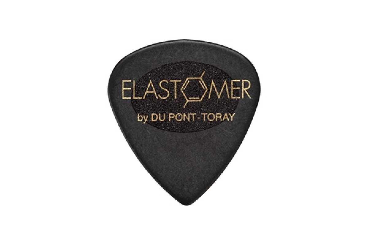 Медіатор IBANEZ EL16HD10S-HBK ELASTOMER SOFT 1MM PICK BLACK