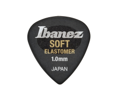 Медіатор IBANEZ EL16ST10S-HBK ELASTOMER HARD 1MM PICK BLACK