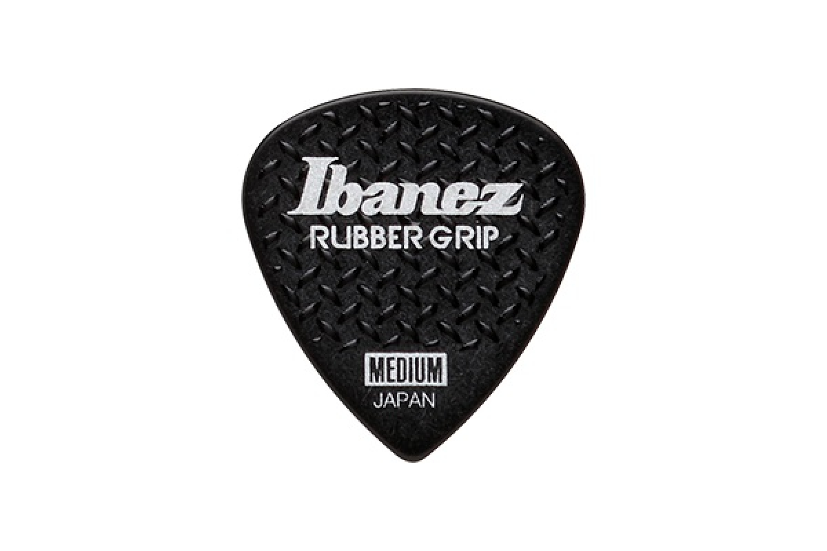 Медіатор IBANEZ PA16MRG-BK WIZARD RUBBER GRIP MEDIUM PICK BLACK