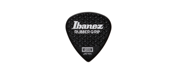 Медіатор IBANEZ PA16MRG-BK WIZARD RUBBER GRIP MEDIUM PICK BLACK