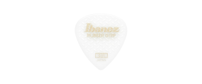 Медіатор IBANEZ PA16MRG-WH WIZARD RUBBER GRIP MEDIUM PICK WHITE