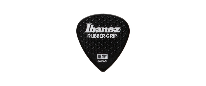 Медіатор IBANEZ PA16HRG-BK WIZARD RUBBER GRIP HEAVY PICK BLACK
