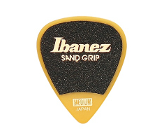 Медіатор IBANEZ PA14MSG-YE WIZARD MEDIUM SAND GRIP PICK YELLOW