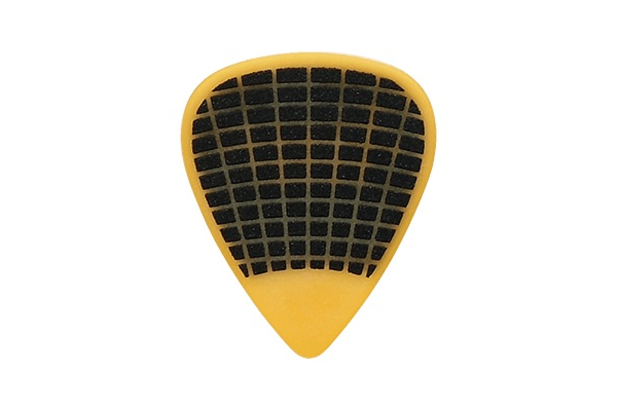 Медіатор IBANEZ PA14MSG-YE WIZARD MEDIUM SAND GRIP PICK YELLOW
