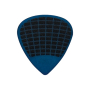 Медіатор IBANEZ PA16MSG-DB WIZARD MEDIUM SAND GRIP PICK DEEP BLUE