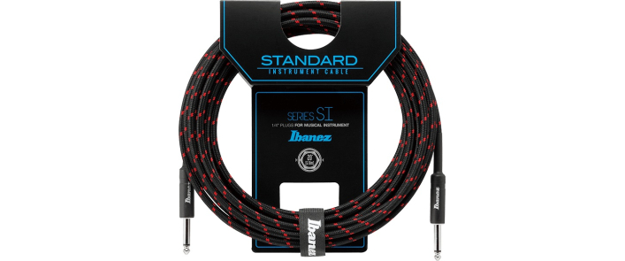 Кабель инструментальный IBANEZ SI20-BW INSTRUMENT CABLE 6M