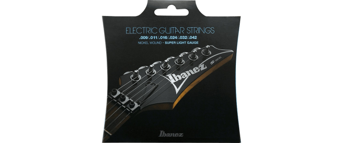 Струни для електрогітар IBANEZ IEGS6 ELECTRIC GUITARS STRING 09-42