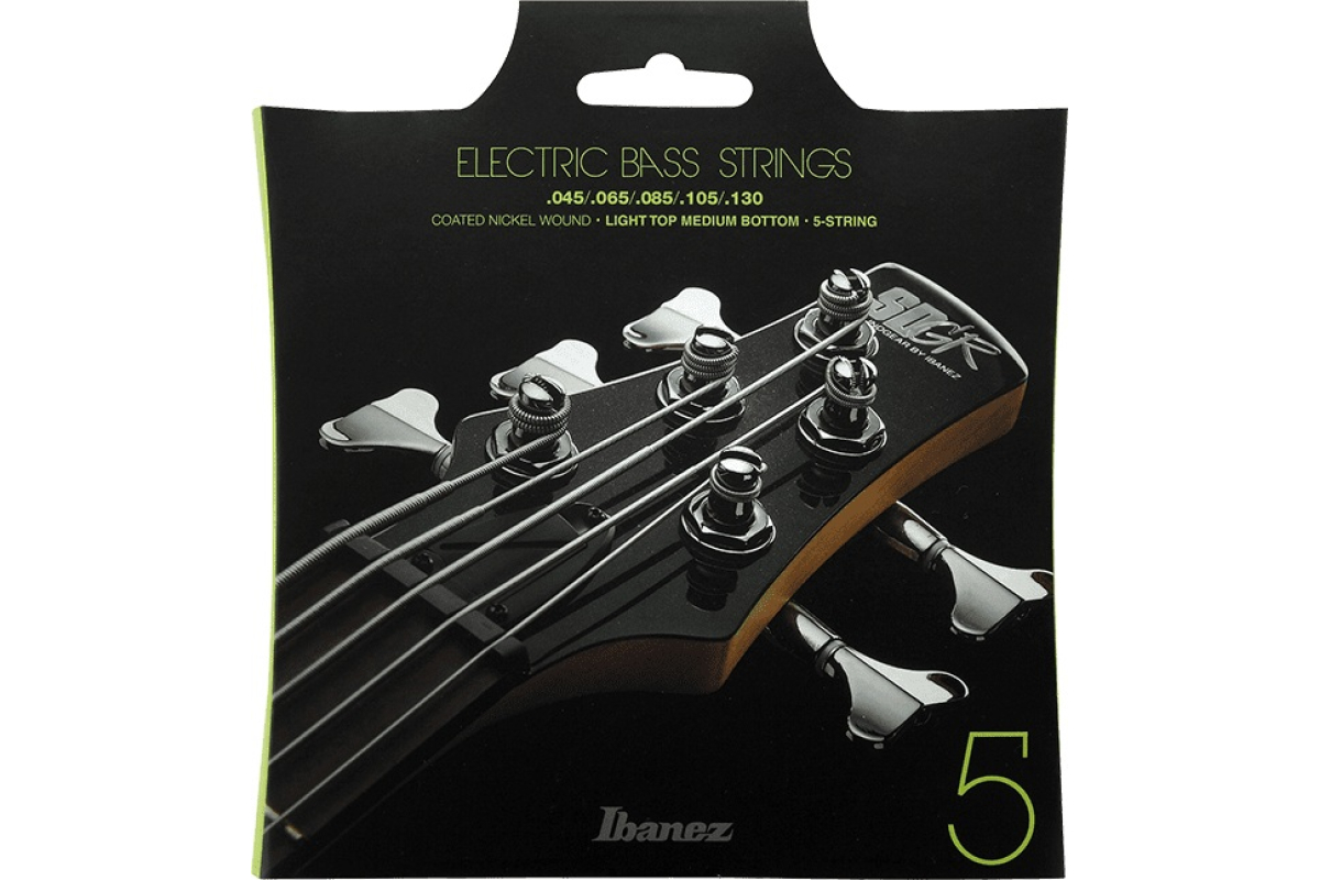 Струни для бас-гітар IBANEZ IEBS5C BASS GUITAR STRING 45-130