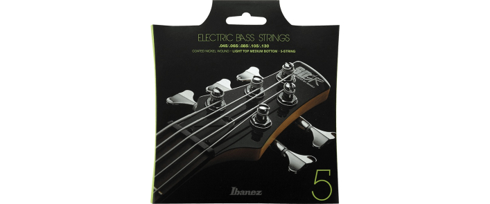 Струни для бас-гітар IBANEZ IEBS5C BASS GUITAR STRING 45-130