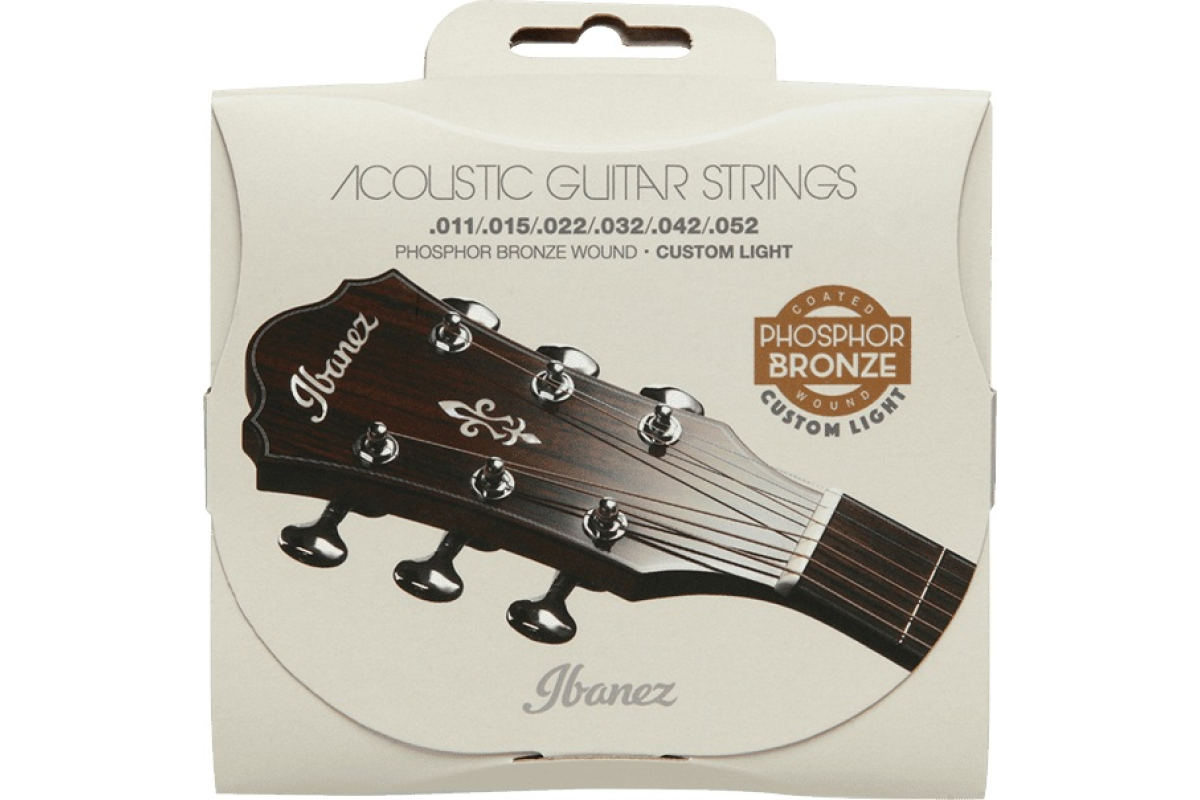 Струни для акустичних гітар IBANEZ IACSP62C ACOUSTIC GUITAR STRING 11-52