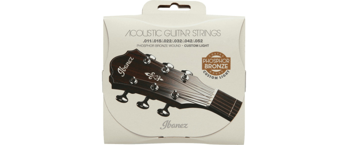 Струни для акустичних гітар IBANEZ IACSP62C ACOUSTIC GUITAR STRING 11-52