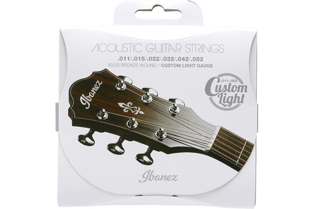 Струни для акустичних гітар IBANEZ IACS62C ACOUSTIC GUITAR STRING 11-52