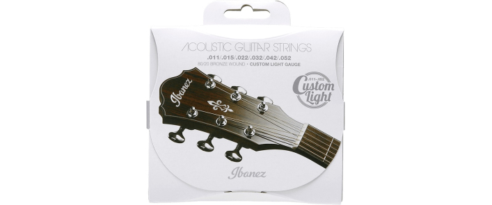 Струни для акустичних гітар IBANEZ IACS62C ACOUSTIC GUITAR STRING 11-52