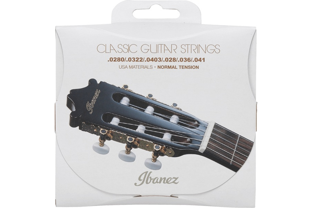 Струни для класичних гітар IBANEZ ICLS6NT CLASSIC GUITAR STRING 28-41