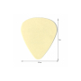 Набір медіаторів FENDER DURA-TONE DELRIN PICKS 0.71 MM, 351 SHAPE - 12 PACK OLYMPIC WHITE