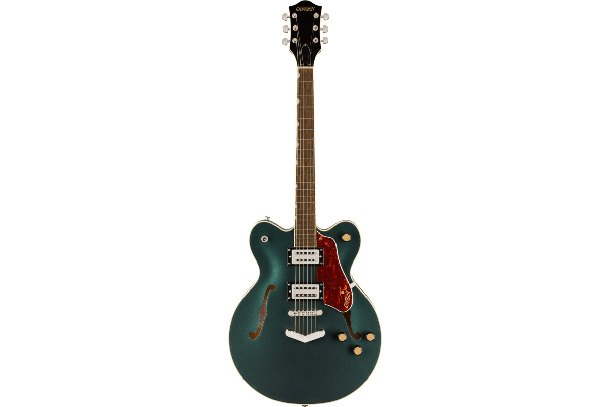 Гітара напівакустична GRETSCH G2622 STREAMLINER CENTER BLOCK DOUBLE-CUT WITH V-STOPTAIL CADILAC GREEN
