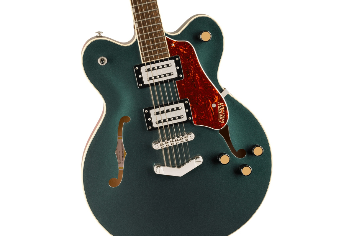 Гітара напівакустична GRETSCH G2622 STREAMLINER CENTER BLOCK DOUBLE-CUT WITH V-STOPTAIL CADILAC GREEN