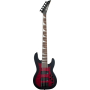 Бас-гітара JACKSON JS SERIES CONCERT BASS JS3VQ TRANPARENT RED BURST