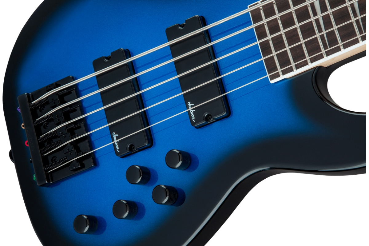 Бас-гітара JACKSON JS SERIES CONCERT BASS JS3V METALLIC BLUE BURST