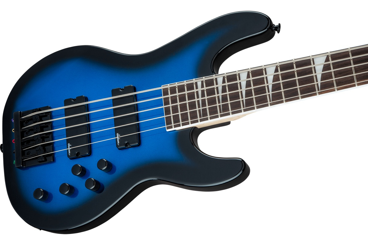 Бас-гітара JACKSON JS SERIES CONCERT BASS JS3V METALLIC BLUE BURST