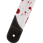 Ремінь гітарний JACKSON STRAP 2" SPLATER RED AND WHITE