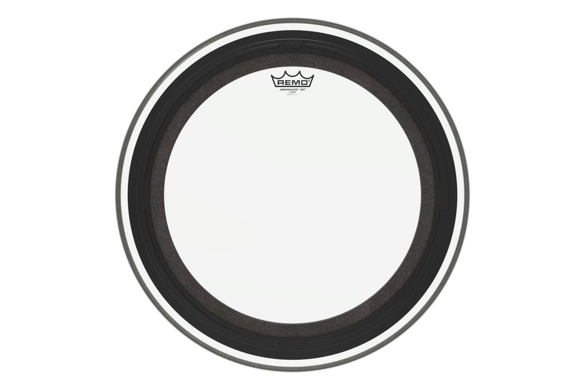 Пластик для барабана REMO AMBASSADOR SMT CLEAR 22"