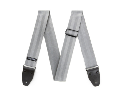 Ремень гитарный DUNLOP DST7001GY 2" Deluxe Seatbelt Grey