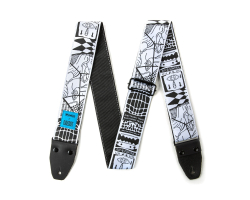 Ремень гитарный DUNLOP ILD07 I Love Dust Electronic