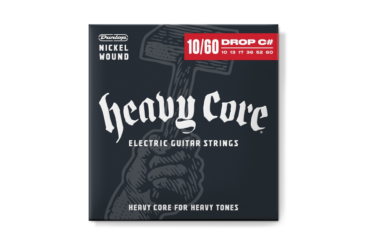 Струни для електрогітар DUNLOP DHCN1060-6 HEAVY CORE 6/SET