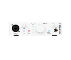 Аудиоинтерфейс ARTURIA MINIFUSE 1 WHITE Аудиоинтерфейс ARTURIA MINIFUSE 1 WHITE
