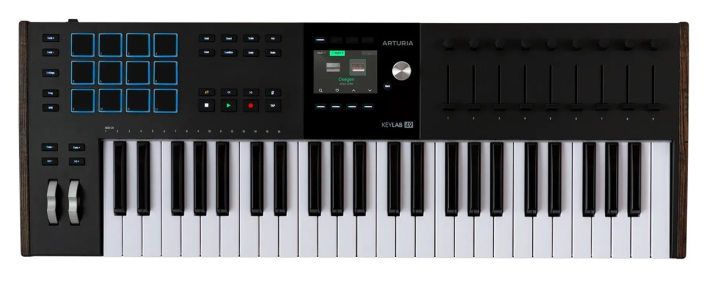 MIDI клавиатура ARTURIA KEYLAB 49 MK3 BLACK PIGMENTS