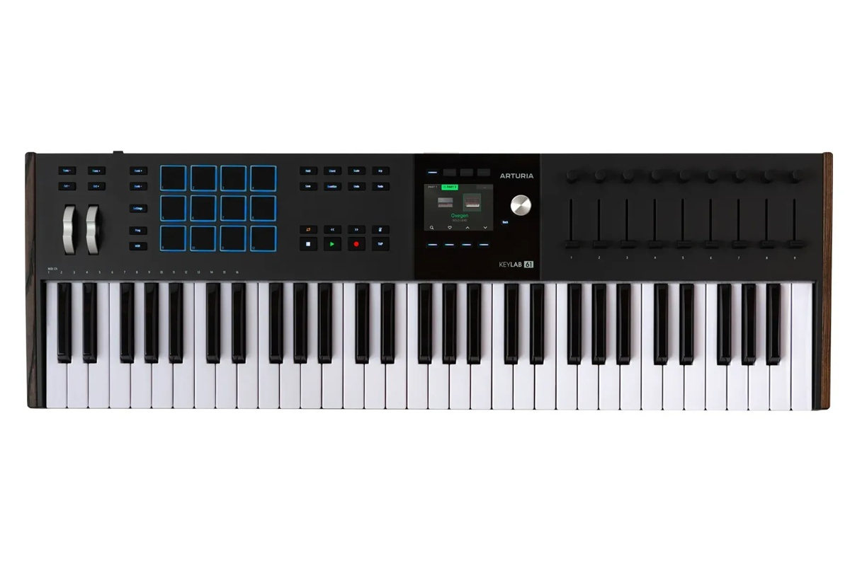 MIDI клавиатура ARTURIA KEYLAB 61 MK3 BLACK PIGMENTS